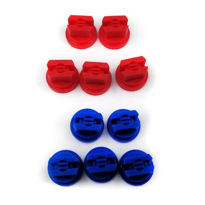 20PCS Agriculture Pesticide Spray Boom Jet Nozzle Tip High Pressure Flat Fan Shape Knapsack Sprayer Nozzle Angle110 Plastic