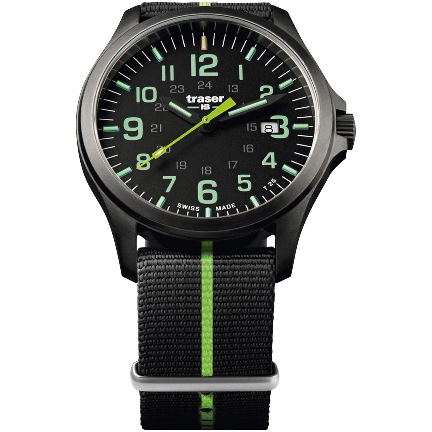 

Годинник Date P67 Officer Pro 107426 Metallic [Tracer] чоловічий чорний