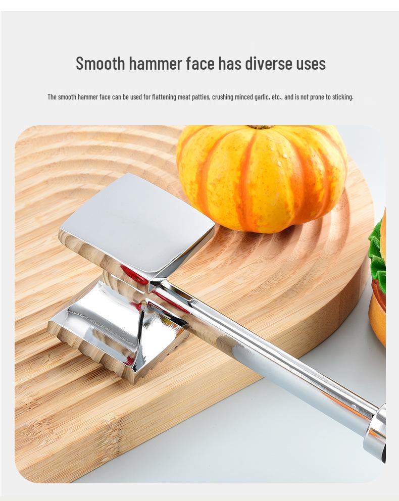 Aluminum Alloy Double-Sided Meat Tenderizer and Stripper Hammer