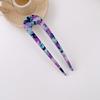 Fashion Hair Stick Women Acetate Hair Clip Large 11cm Thicken U-shaped Colorful Hair Stick Girls Hair Accessories Hair Clips New