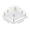 56 Hole Sucker Display Stand Elegant Holder Tiered for Home Entertaining