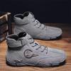 Fashion Men Sneakers Winter Plush Hiking Sports Outdoor Short Boots Soft Bottom Casual Shoes for Men Comfortable Original Brand Shoes