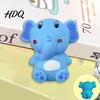 TPR Stress Ball Mini Elephant Squeeze Toy Cartoon Sensory Fidget Anxiety Relief Soft Animal Pinch Anti-stress