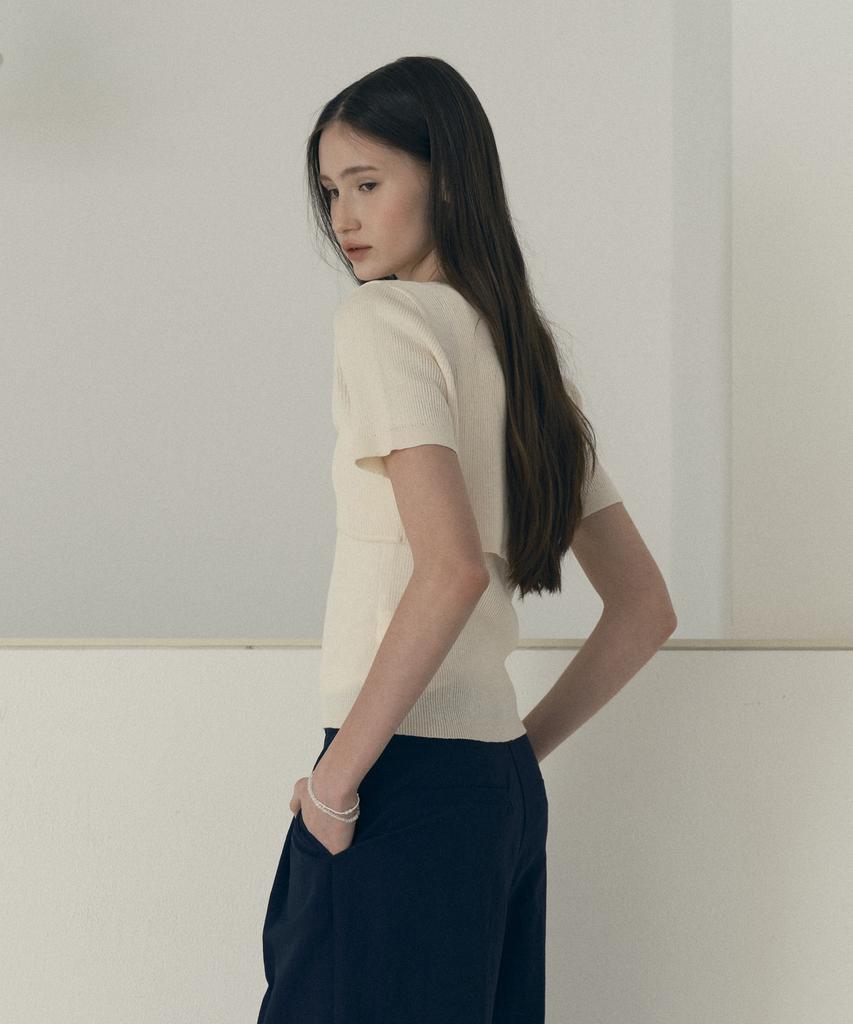 JUCYJUDY Linen Twist Two-In-One Knit J1Kt322B