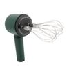 Cordless Electric Hand Mixer with 2 Whisk 1200mAh USB Rechargeable Handheld Stainless Steel