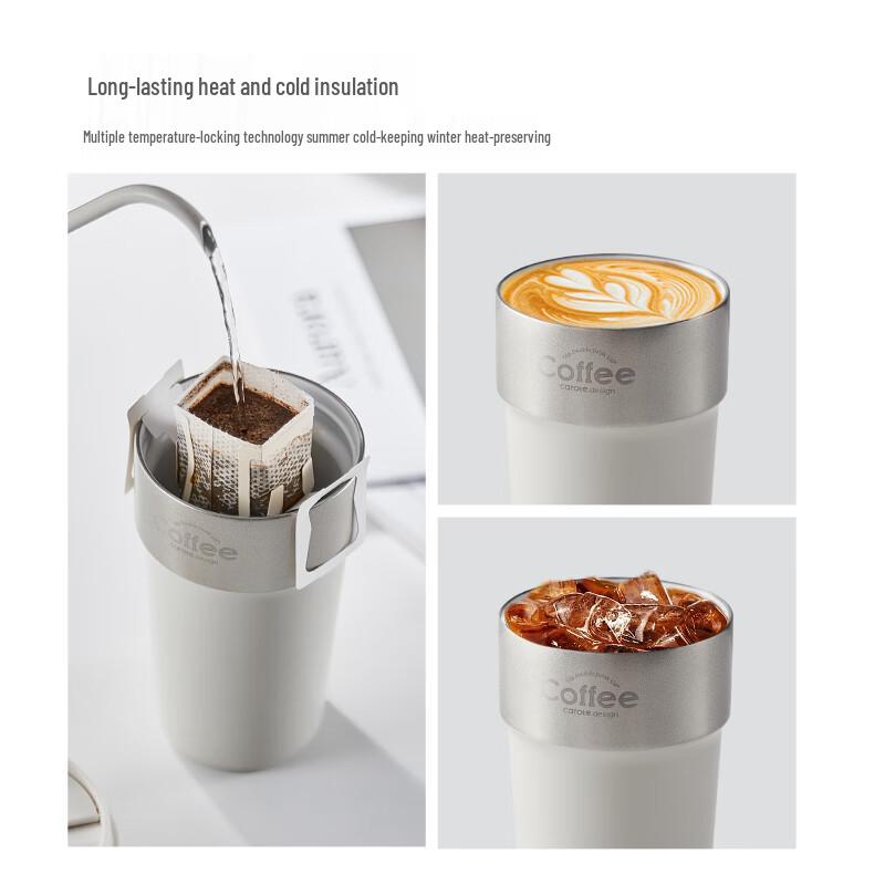 CaROTE Ceramic Lined Insulated Coffee Tumbler