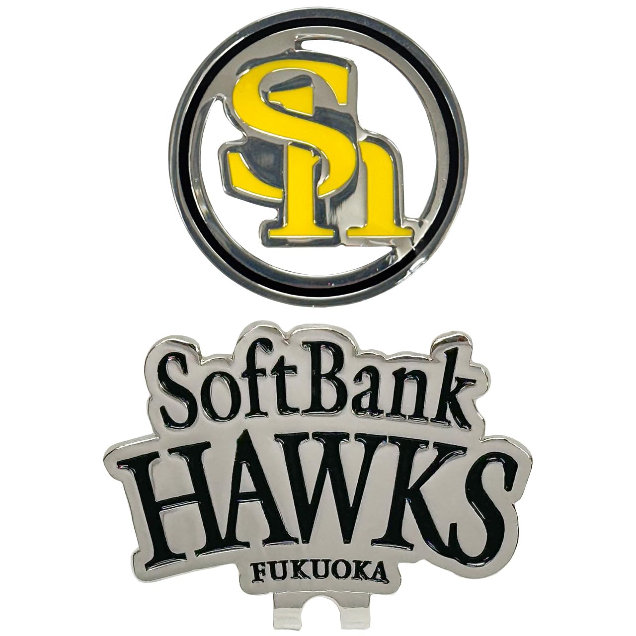 

LEZAX Fukuoka SoftBank Hawks Клип-маркер, Черный, SBAC-5708