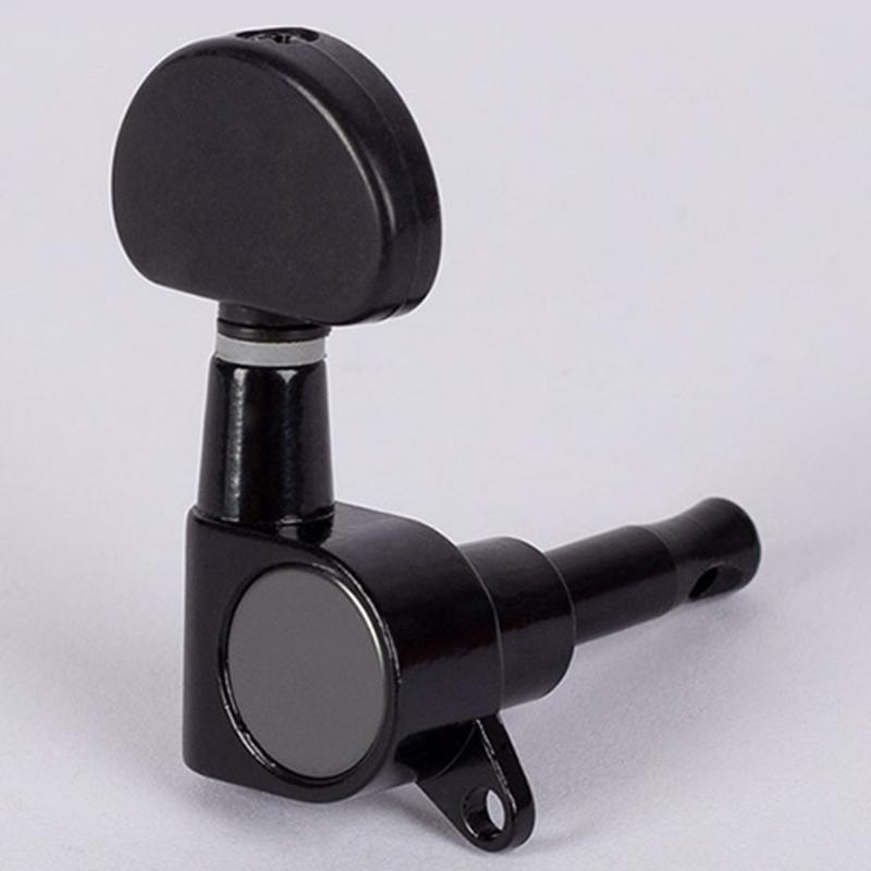 6Pcs Metal Guitar Tunings Pegs 3L3R Machine Head String Tuners Tunings Key Replacement Acoustics Guitar Tuner Enduring