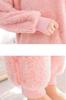 SYitong Long Sleeve Loungewear Cute Bear Fluffy Flannel Warm and Perfect for and Cute Rabbit Print Soft and Comfortable Size Women's Set, Design,