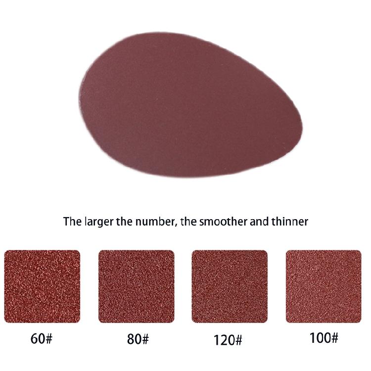 Aluminum Oxide Sanding Disc Self Adhesive Peel and Stick 60 80 100 120 Grit Tool