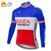 Unisex Fleece Cycling Jacket Road Mountain Biking Winter Warm Long Sleeve Outdoor Sportswear