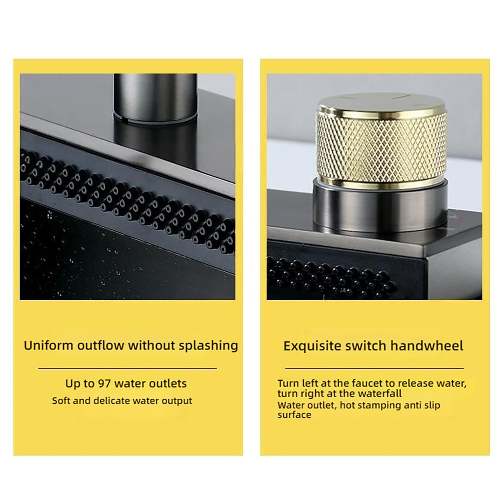 Pull-out 360° Rotating Stainless Steel Kitchen Faucet - Extendable Sink Faucet In Black/Gun Grey/Brushed/Chrome Finishes