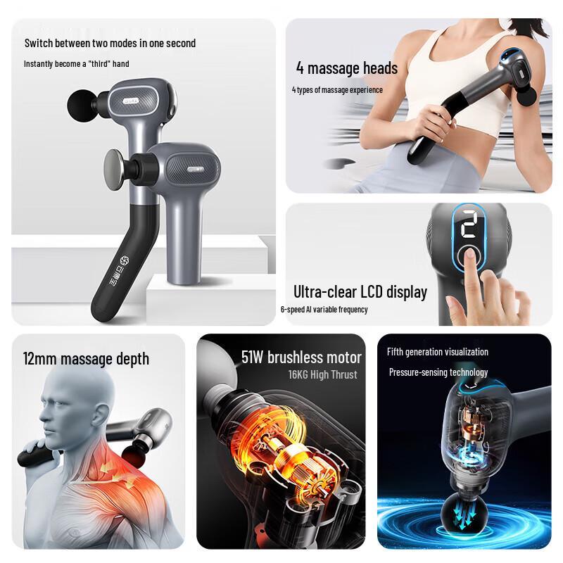 Yun Kang Bao Mini Massage Gun CN plug (adapter included)