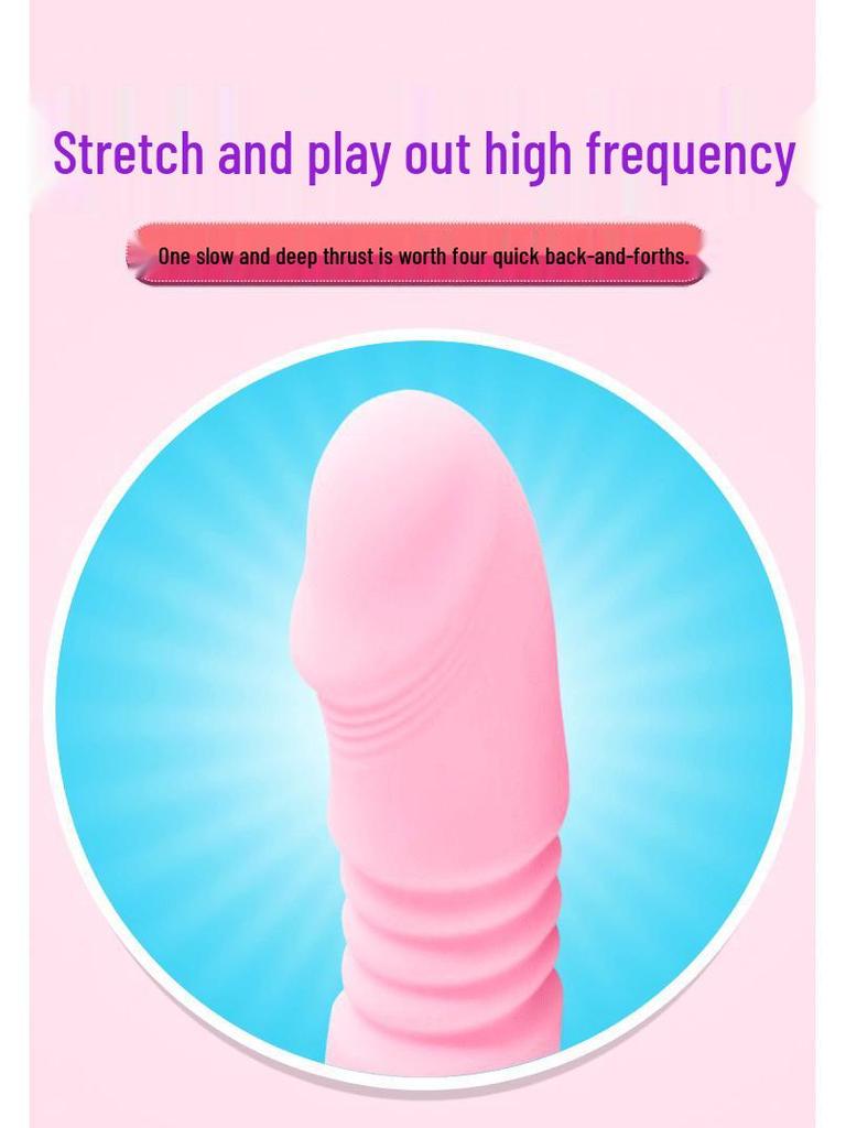 Automatic Thrusting and Licking Vibrator for Women - Erotic Self-Pleasure Device