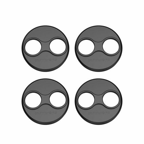 Kiowon Aluminum Alloy Motor Protective Covers for DJI Mini 4 Pro, Mini 3, Mini 3 Pro, Mini SE, and Mavic Mini Drones (4-Pack, Black)