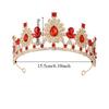 Multicolor Bridal Crown Luxury Queen Princess Tiara Baroque Pageant Crown  Hair Dress Accessories
