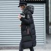 Γυναικείο Χειμωνιάτικο Μακρύ Μπουφάν με Επένδυση Βάμβακος και Μεγάλο Γούνινο Κολάρο, Γυναικείο Παχύ Μπουφάν Βάμβακος Μεγάλο Μέγεθος