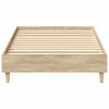 Bed Frame Sonoma Oak 80 x 200 cm Particleboard