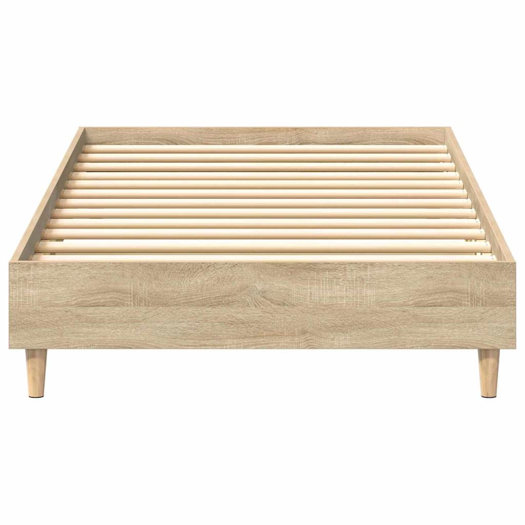 Bed Frame Sonoma Oak 80 x 200 cm Particleboard