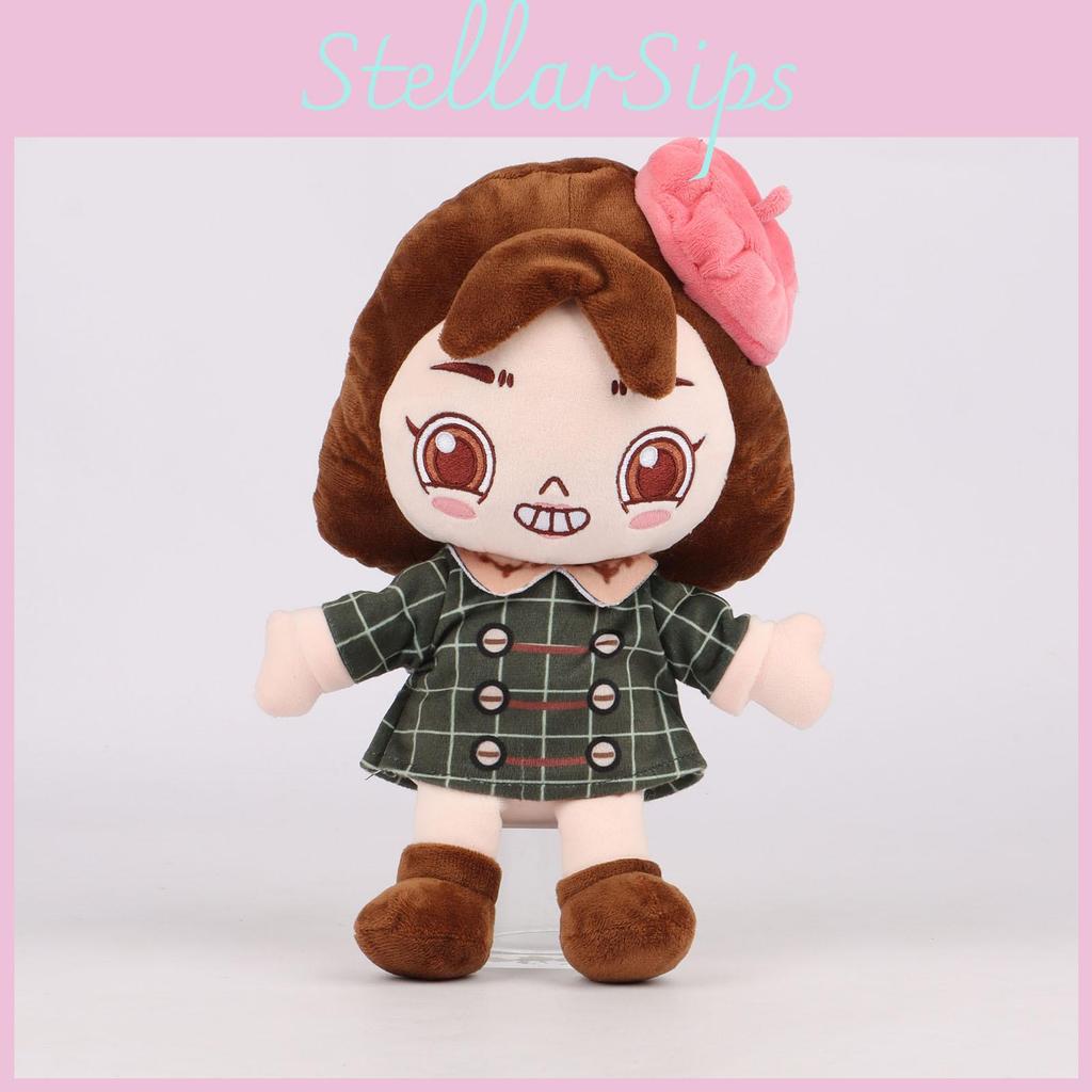 Misfortune Plush Little Toy Cute Cartoon Beret Girl Birthday Holiday Gift Doll