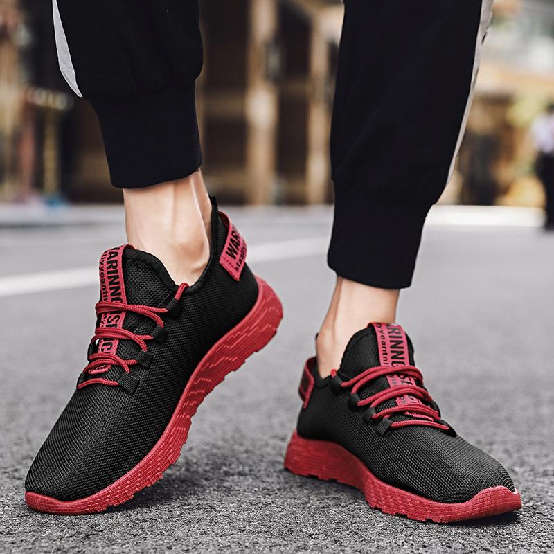 Male's Sneakers Casual Lightweight Mesh Sports Shoes Summer Men's Outdoor Soft Sole Breathable Comfort Fashion Tide Running Shoe