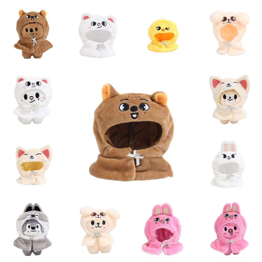 Cute Wolves Bears Rabbits Foxes And Pig Plush Pendant With Soft Pp Cotton For Kids And Collectors