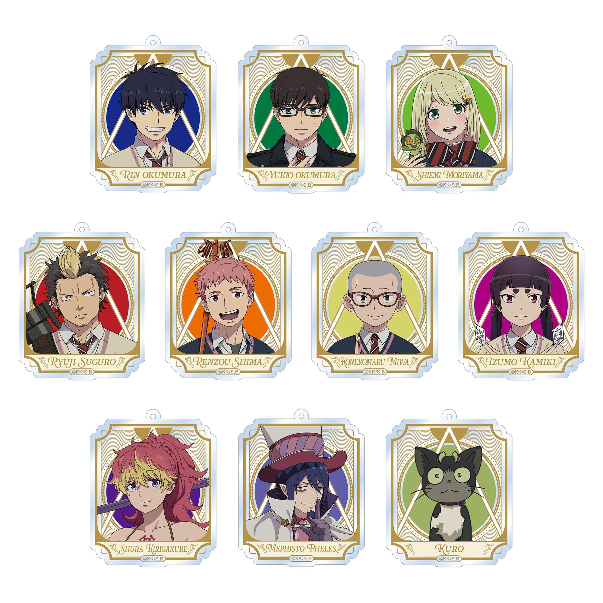 

Blue Exorcist Shimane Keimei Society Acrylic Strap Box