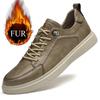 High Quality Leather Men Oxford Shoes Lace Up Soft Soled Outdoor Sports Shoes Brand Loafers Genuine Leather Comfort Travel Shoes