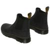 Dr. Martens Leather Casual Comfortable Mid-Calf Chelsea Boots Unisex Boots Black 26002001