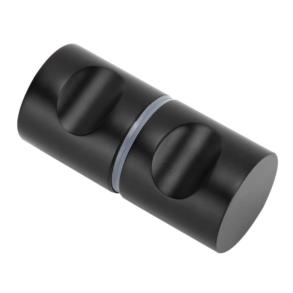 Stainless Steel Glass Door Handle Single Hole Door Pull for Shower Room Cabinet Furniture Aceesories