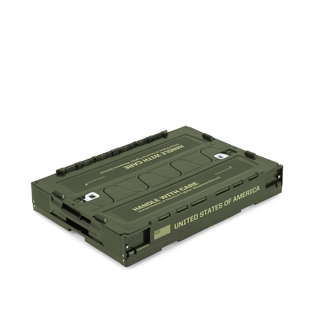 Groove Garage TOP GUN Folding Container, Approx. Dimensions: 530 x 366 x 334mm, Made of PP and LDPE