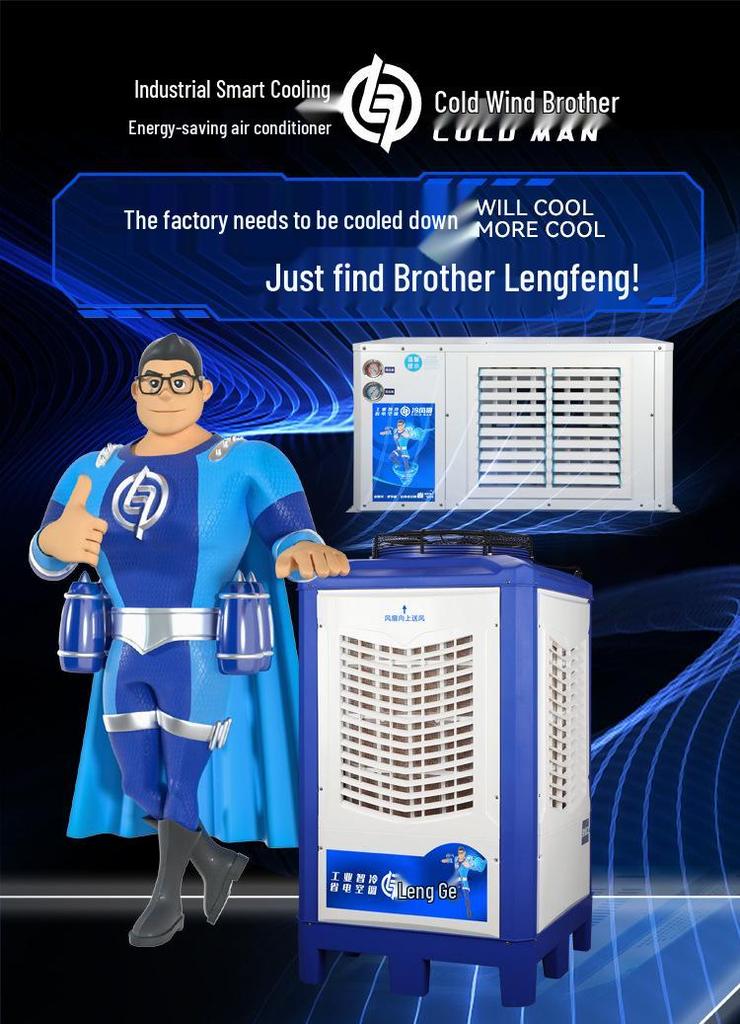Industrial 5 HP Energy-saving Wall-mounted Air Conditioner for Workshops and Canteens