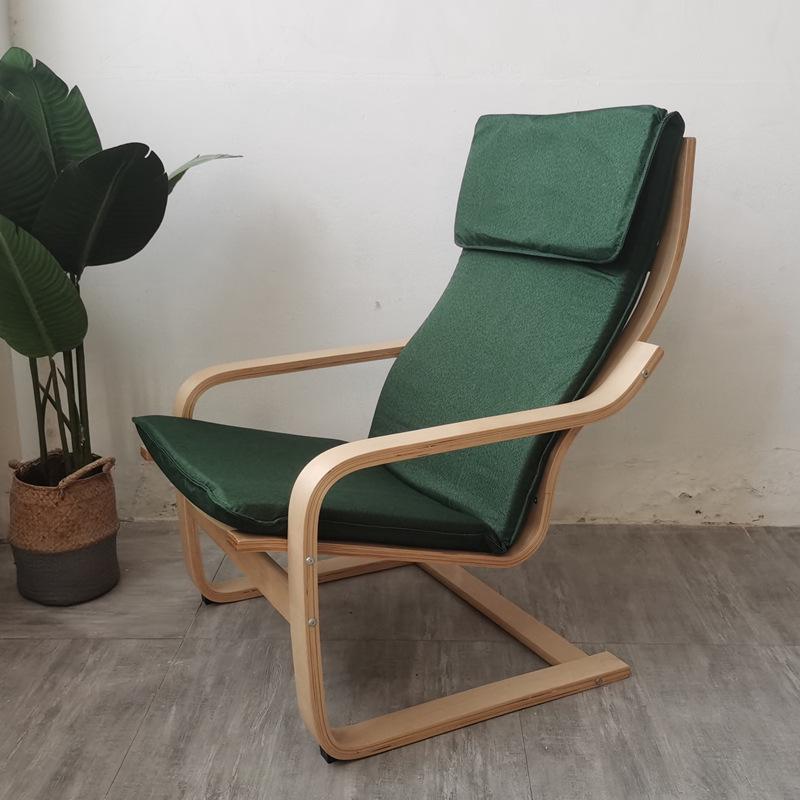 Birch Wood Recliner Bonn Armchair - Adult Leisure Chair for Balcony and Pregnant Women.