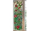 European Style Retro Glass Partition Wall Imitation Color Painting Art Film Translucent Opaque Paper Window Film Stained Glass