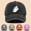 Vintage Washed Canadian Baseball Cap Adjustable Unisex Hat