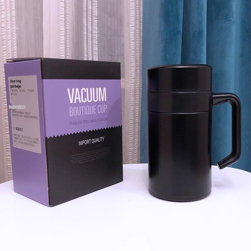 Термокружка Shuixix из нержавеющей стали с ручкой