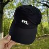 Simple widened brim, small baseball cap, women's summer shading, light and versatile quick-drying cap, trendy letters