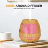 500ml Wood Grain Aromatherapy Diffuser & USB Humidifier - Large Capacity, Retro Design
