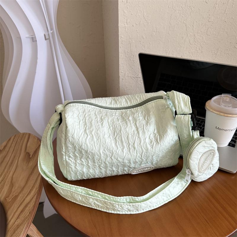 Stylish Casual Bubble Bag For Women In Trendy Colors Perfect For Students And Everyday Use