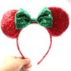 Sparkling Bow Headband for Adults and Children for Princess Photo Shoots and Amusement Park Hair Accessories