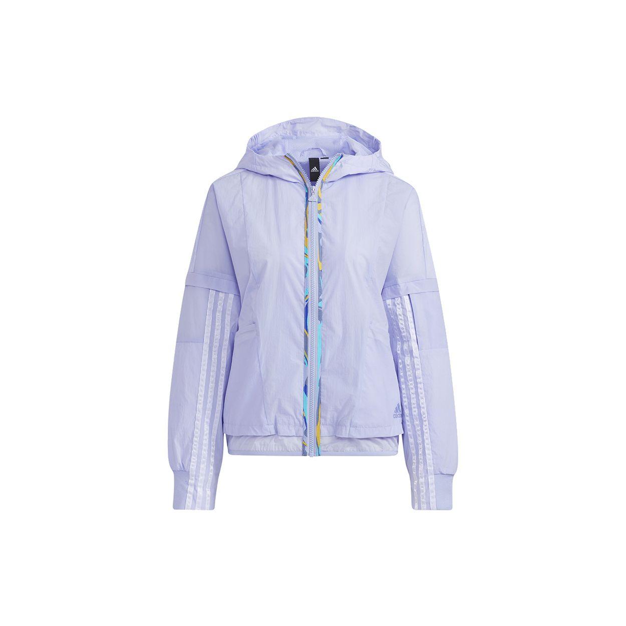 

Adidas Str W Wb Light Casual Sports Hooded Jacket Women Jacket Light-Purple H09742 S