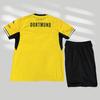 Dortmund Home Quick-Dry Football Kit: Men's & Kids' Jersey Set