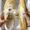Niche ballet training shoes women's spring 2025 new flat-bottomed versatile Korean retro sports and leisure Forrest Gump shoes