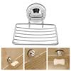 Soap Drain Rack Stainless Steel Wall Mounted Suction Soap Case Holder for Bathroom Kitchen