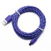 Micro USB Cable Fast Charging Data Sync USB Charger Cable For Samsung Huawei Xiaomi Android Phone Nylon Braided Microusb Cables