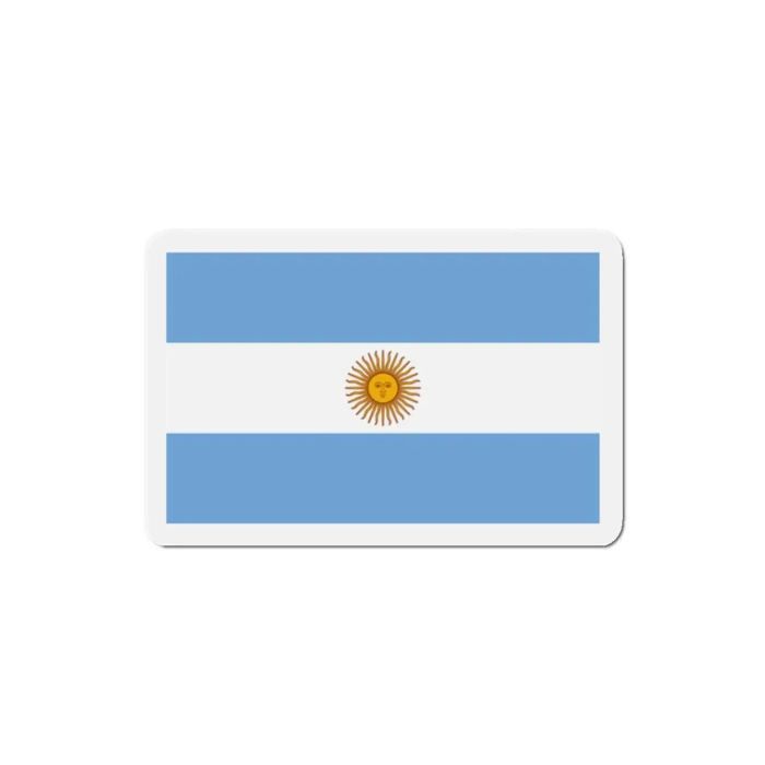 Aimant Drapeau Argentine - Multicolore - 8 Cm - 50 Pièces - Résine Synthétique - Mixte