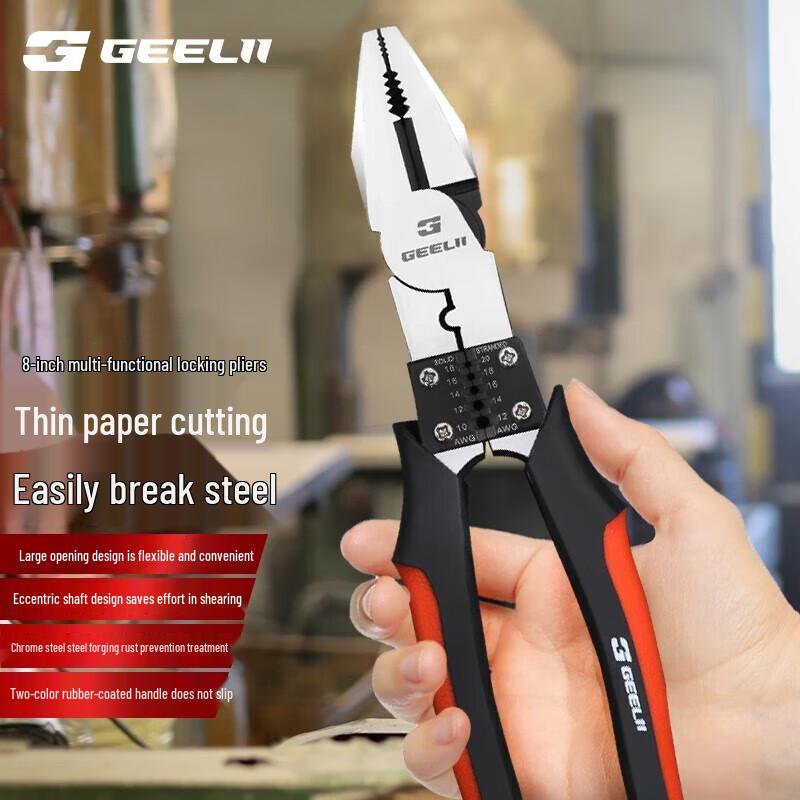 SMVP Multi-functional Electrician s Pliers CN plug (adapter included)