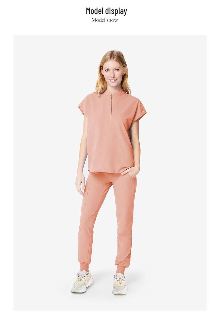 Elastic Quick-Dry Hospital Wear: Dentist/Doctor ICU Handwashing Suit, Summer Lightweight Style, In Stock