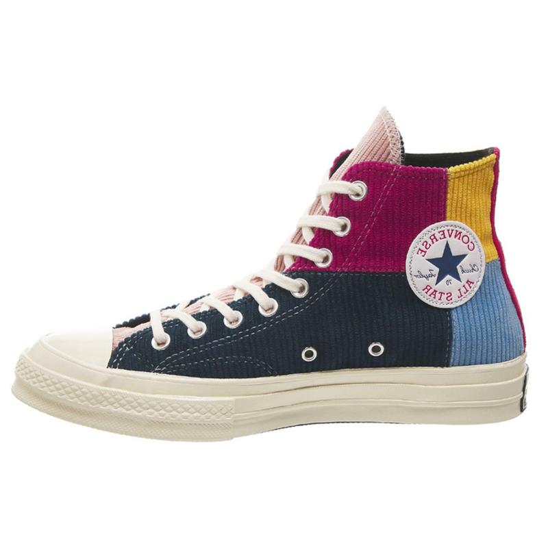 

Offspring x Converse Chuck Taylor All Star 70 Hi Вельветовая Лоскутная Золотисто-Синяя Унисекс 37.5