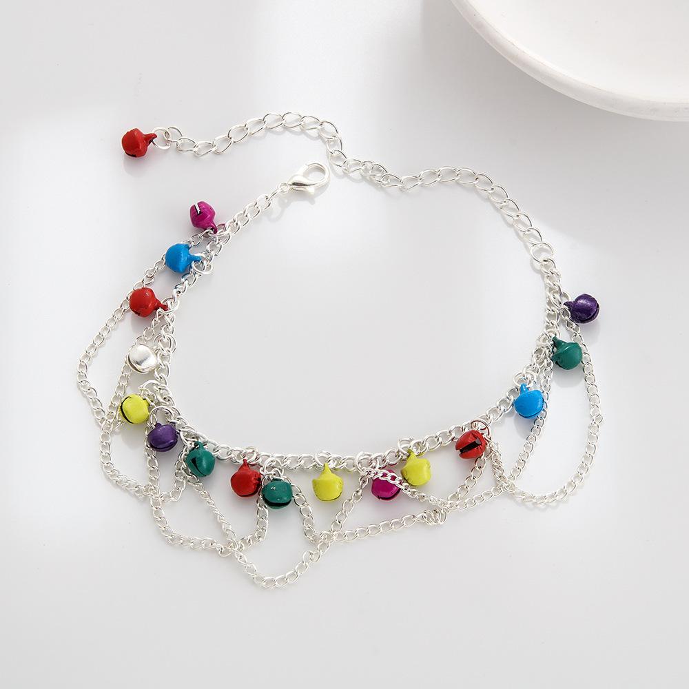 Bohemia Style Chain Anklets for Women Foot Accessories Summer Beach Vacation Barefoot Sandals Bracelet Ankle On The Leg Female